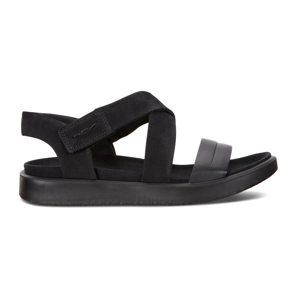 Ecco Flowt Womens Sandals In Black Sales - India SFV-865274